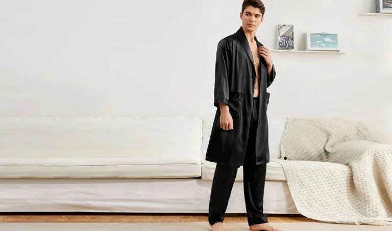 Benefits of wearing silk robes for men